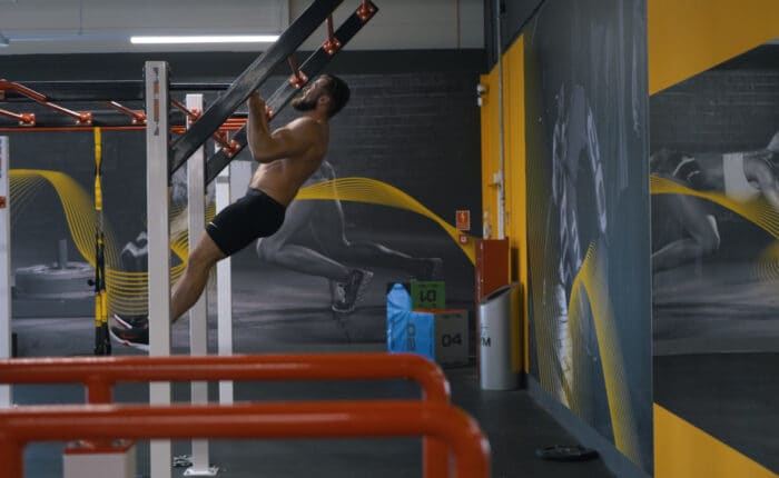 Tomasz Bigus – trening na siłowni